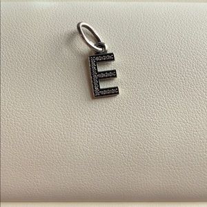 Pandora E charm